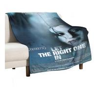 JDYANSHENG Couverture douce et légère avec inscription « Let the Right One In » - 138 x 175 cm