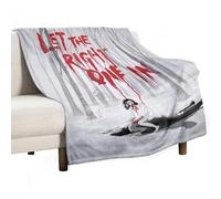 JDYANSHENG Couverture douce et légère avec inscription « Let the Right One In » - 150 x 200 cm