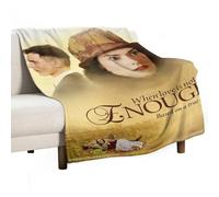 JDYANSHENG Couverture douce et légère « When Love Is Not Enough » - 80 x 100 cm