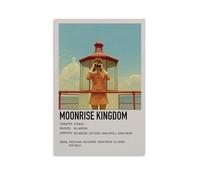 JDYANSHENG Moonrise Kingdom Poster mural esthétique couverture poster design peinture pour salon, chambre à coucher 40 x 60 cm sans cadre