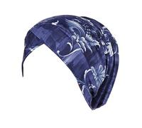 JDYaoYing Bonnet chimio contre le cancer - Pour femme - bleu - Taille unique