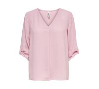 JDYDIVYA JDY Long pour Femme - Manches 3/4 - Décontracté - Léger - Tunique, Rose 2, 40