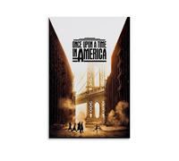 JDzenpingzsz Poster « Once Upon A Time in America » - Décoration murale esthétique pour salon, chambre à coucher - 30 x 45 cm - Style sans cadre