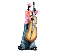 JDZYFFS Figurine Décorative De Joueur De Piano, Art Statue Figurine Sculpture, Sculpture Classique Jouant Une Mélodie, Statue d'art pour La Maison, Le Bureau, L'hôtel Ou Le Bar(B)