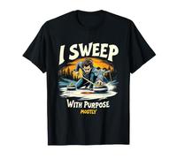 Je Balaye avec But Mostly Curling Compétition T-Shirt