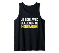 Je Bois Avec Beaucoup De Modération Alcool Fete Groupe Apero Débardeur
