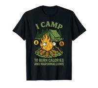 Je campe pour brûler des Calories et des guimauves T-Shirt