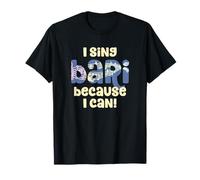 Je Chante Bari Barbershop Quartet Singer T-Shirt