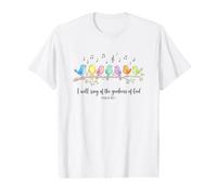 Je chanterai la bonté de Dieu T-Shirt Graphique avec Valeur