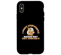 Je Chasse Les Tamias Parce qu'ils l'ont créé pour Chipmunk Hunter Coque pour iPhone X/XS