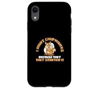 Je Chasse Les Tamias Parce qu'ils l'ont créé pour Chipmunk Hunter Coque pour iPhone XR