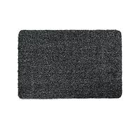 Je Cherche Une Idée DI8666 Tapis Ultra Absorbant, Coton + Polyester, Noir, 60 x 40 x 0.50 cm