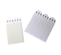 JE CHERCHE UNE IDEE - DI8712 Lot de 10 Languettes de Fixation X8 - Retrait Facile - Maintien Solide Jusqu'à 1.5 KG - pour Cadres et Tableaux - 7.5 x 0.5 x 6.5 cm - Blanc