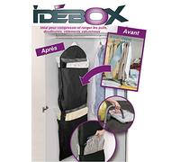 Je Cherche Une Idée GLO6204 Housse de Rangement sur Cintre 48 x 120 cm + 4 Sacs Aspirateur 50 x 65 cm