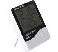 JE CHERCHE UNE IDEE, HT0039, Station Thermometre Et Hygrometre Interieur, Polyvalence et fonctionnalité, Design Compact et Discret, Facilité de Lecture