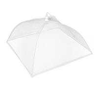 JE CHERCHE UNE IDEE - KB6104 Cloche Alimentaire Pliante 30 cm - Conçu Pour Conservation Pratique - Facile À Ranger - Polyester et Métal - Couleur Noir