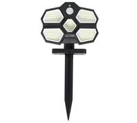 Je Cherche une Idée Lampe solaire LED avec détecteur de mouvement Noir
