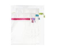Je Cherche une Idée - Filets de lavage ME2279 - Lot de 4 polyester multicolores 45x53/33x46/25x34 cm