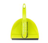 JE CHERCHE UNE IDEE - ME2296 Pelle et Balayette Décorées - Rangement Pratique, Ensemble Maison, Dimensions 23.80x6.20x31.20cm, Coloris Aléatoire : Bleu/Rose/Vert/Violet