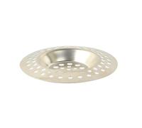 JE CHERCHE UNE IDEE - ME2501, Set de 2 Passoires, Conçus pour la cuisine, en acier inoxydable durable, design élégant, facile à nettoyer, taille standard, couleur Argentée