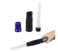 JE CHERCHE UNE IDEE - ME2651 Extension Aspirateur Multi-Tubes Flexibles - Nettoyage Recoins Difficiles, Compatible 33-37 mm, Taille Standard, Noir-Bleu-Blanc