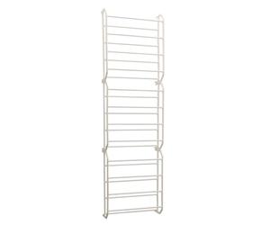 JE CHERCHE UNE IDEE Range-Chaussures Modulable pour Porte 36 Paires Blanc
