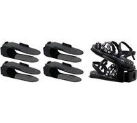 JE CHERCHE UNE IDEE - RG6063/WEB Range Chaussures Magique - 5 pcs, Système Ajustable Placards/Dressings, Chaussures Plates/Talons, Taille Unique, Noir