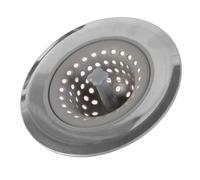 JE CHERCHE UNE IDEE - ME2550 Filtre d'Évier en Silicone et Inox - Système de Vidange Intégré - Retient les Résidus - Taille Standard Ø 6 cm - Couleur Gris