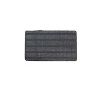 Je Cherche Une Idee - Tapis 2 en 1 ultra-absorbant et- grattoir 45x75 cm Gris