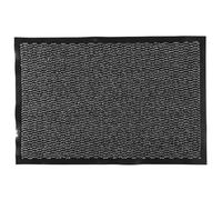 JE CHERCHE UNE IDEE - TX0170 Paillasson Antidérapant 40x60 cm - Conçu pour Usage Intérieur et Extérieur - Design Élégant - Facile à Nettoyer - Noir et Rouge