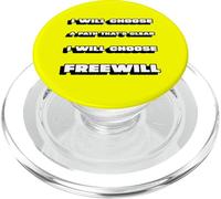Je choisirai Un Chemin Clair, Je choisirai Le Libre Arbitre PopSockets PopGrip pour MagSafe