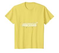 Je Choisis la Violence : pour ne Pas être perçue comme Une Image Graphique T-Shirt, Enfant, Citron, 8 Ans