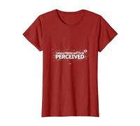 Je Choisis la Violence : pour ne Pas être perçue comme Une Image Graphique T-Shirt, Femme, Canneberge, S