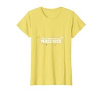 Je Choisis la Violence : pour ne Pas être perçue comme Une Image Graphique T-Shirt, Femme, Citron, S