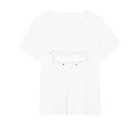 Je Choisis la Violence : pour ne Pas être perçue comme Une Image Graphique T-Shirt, Femme Grandes Tailles, Blanc, 5X