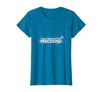 Je Choisis la Violence : pour ne Pas être perçue comme Une Image Graphique T-Shirt, Femme, Saphir, XL
