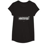 Je Choisis la Violence : pour ne Pas être perçue comme Une Image Graphique T-Shirt, Fille, Noir, M