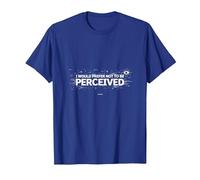 Je Choisis la Violence : pour ne Pas être perçue comme Une Image Graphique T-Shirt, Homme, Bleu Royal, M
