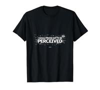 Je Choisis la Violence : pour ne Pas être perçue comme Une Image Graphique T-Shirt, Homme, Noir, M