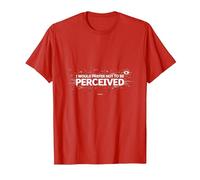 Je Choisis la Violence : pour ne Pas être perçue comme Une Image Graphique T-Shirt, Homme, Rouge, M
