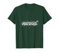 Je Choisis la Violence : pour ne Pas être perçue comme Une Image Graphique T-Shirt, Homme, Vert Forêt, S