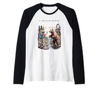 Je Choisis l'ours Randonneur prenant Une Photo d'un Ours en forêt Manche Raglan