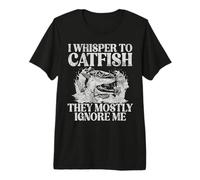 Je chuchote aux Poissons-Chats, Ils m'ignorent généralement T-Shirt Haut de Gamme
