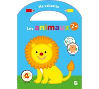 Je colle et je colorie - Les animaux 3+ - Collectif - Le Ballon Eds - broché - Document jeunesse