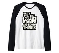 Je collectionne les timbres et je sais des choses Manche Raglan