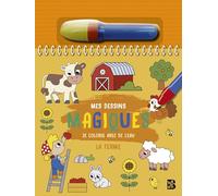 Je colorie avec de l'eau - La ferme