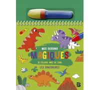Je colorie avec de l'eau - Les dinosaures