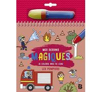 Je colorie avec de l'eau - Les pompiers