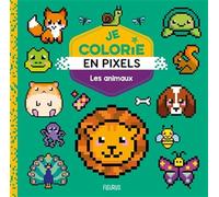 Je colorie en pixels - Les animaux