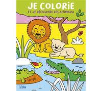 Je colorie et decouvre animaux - Collectif - Lito - broché - Document jeunesse